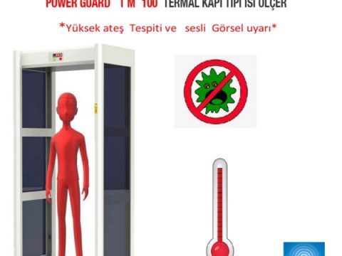 POWER GUARD TMPR100 Termal Kapı Tipi Isı Ölçer