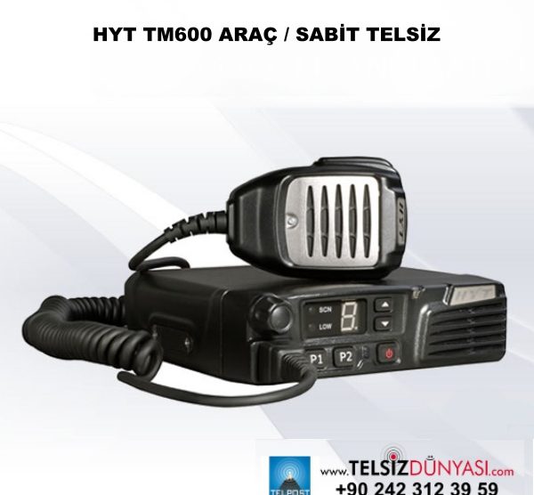 HYT TM600 ARAÇ / SABİT TELSİZ