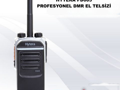 HYTERA PD605 PROFESYONEL DMR EL TELSİZİ