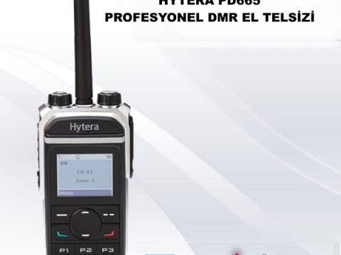 HYTERA PD665 PROFESYONEL DMR EL TELSİZİ