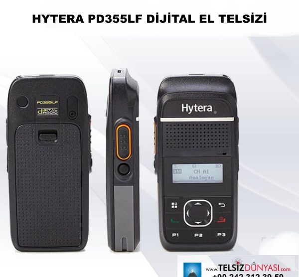 HYTERA PD355LF DİJİTAL EL TELSİZİ