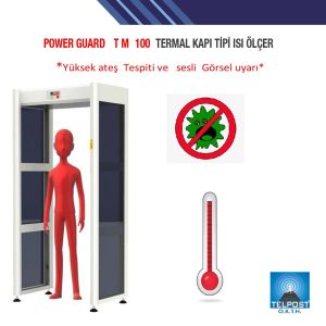 POWER GUARD TMPR100 Termal Kapı Tipi Isı Ölçer
