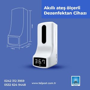 AKILLI ATEŞ ÖLÇER VE DEZENFEKTAN