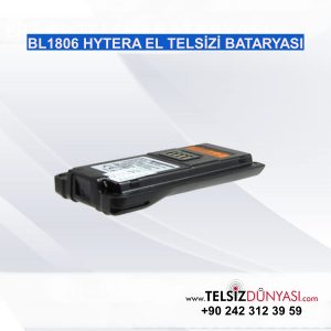 BL1806 HYTERA EL TELSİZİ BATARYASI