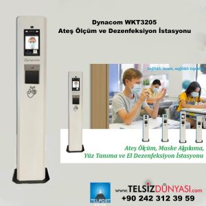 Dynacom WKT3205 Ateş Ölçüm ve Dezenfeksiyon İstasyonu