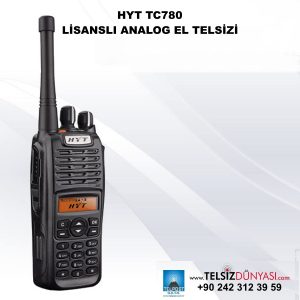 HYT TC780 LİSANSLI ANALOG EL TELSİZİ