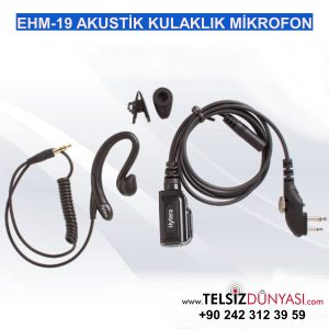 EHM-19 AKUSTİK KULAKLIK MİKROFON