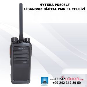 HYTERA PD505LF LİSANSSIZ DİJİTAL PMR EL TELSİZİ