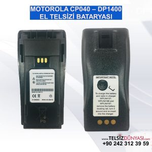 MOTOROLA CP040 – DP1400 EL TELSİZİ BATARYASI
